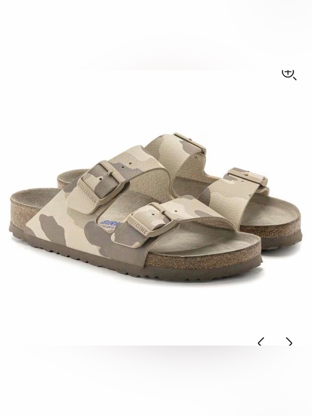 Birkenstock Arizona Soft Footbed Desert Soil Camo Size 8 NWT